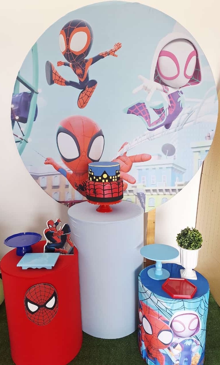 Kit 1/1 Spidey E Seus Amigos   - SonikaDecoracaohttps://wa.me/message/Q2BS5PB4ZSIYH1