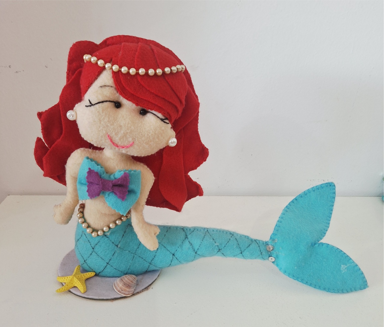 Personagem Sereia Ariel - SonikaDecoracaohttps://wa.me/message/Q2BS5PB4ZSIYH1