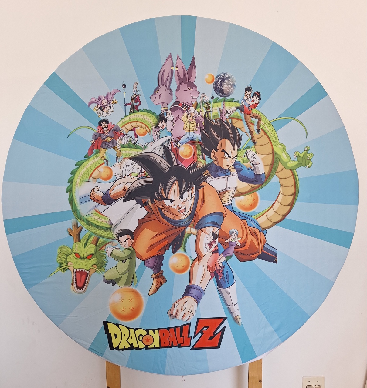 Painel Dragon Boll Z - SonikaDecoracaohttps://wa.me/message/Q2BS5PB4ZSIYH1