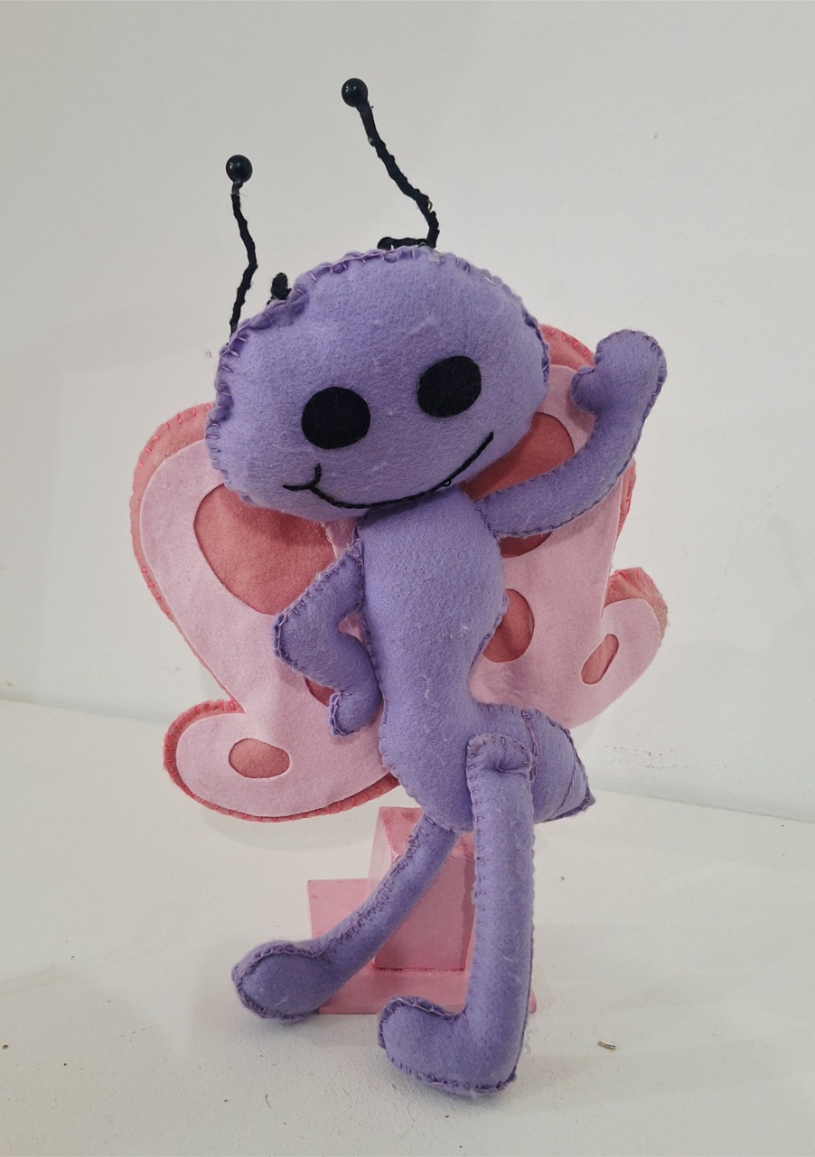 Personagem Borboleta - SonikaDecoracaohttps://wa.me/message/Q2BS5PB4ZSIYH1