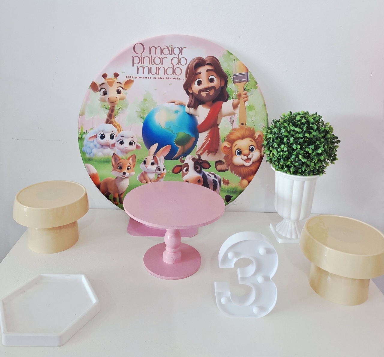 Mini Painel Maior Pintor Do Mundo (Cópia 1) - SonikaDecoracaohttps://wa.me/message/Q2BS5PB4ZSIYH1