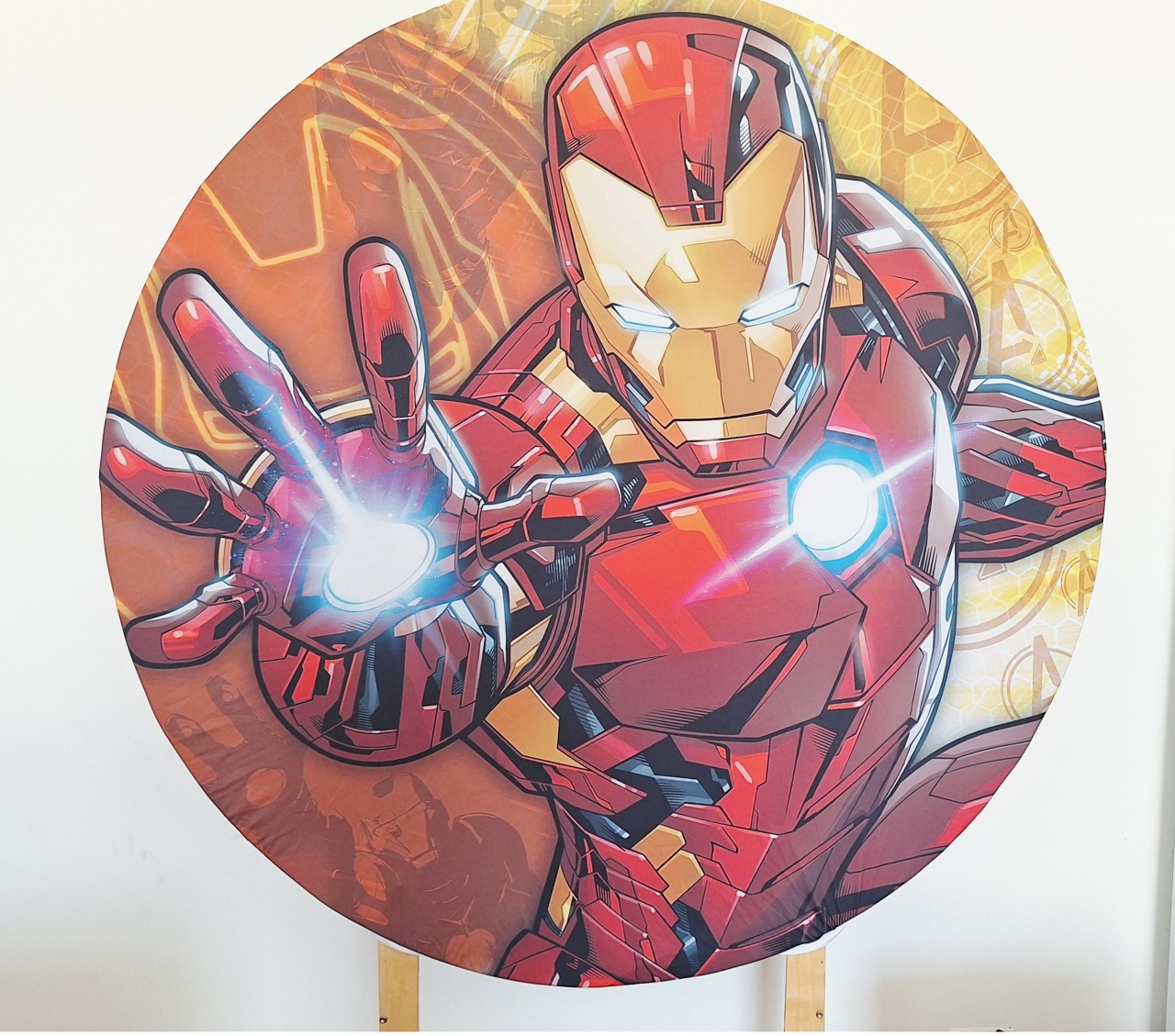 Painel Homem de Ferro  - SonikaDecoracaohttps://wa.me/message/Q2BS5PB4ZSIYH1
