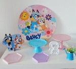 Mini Kit Bluey Bingo Rosa - imagem 1