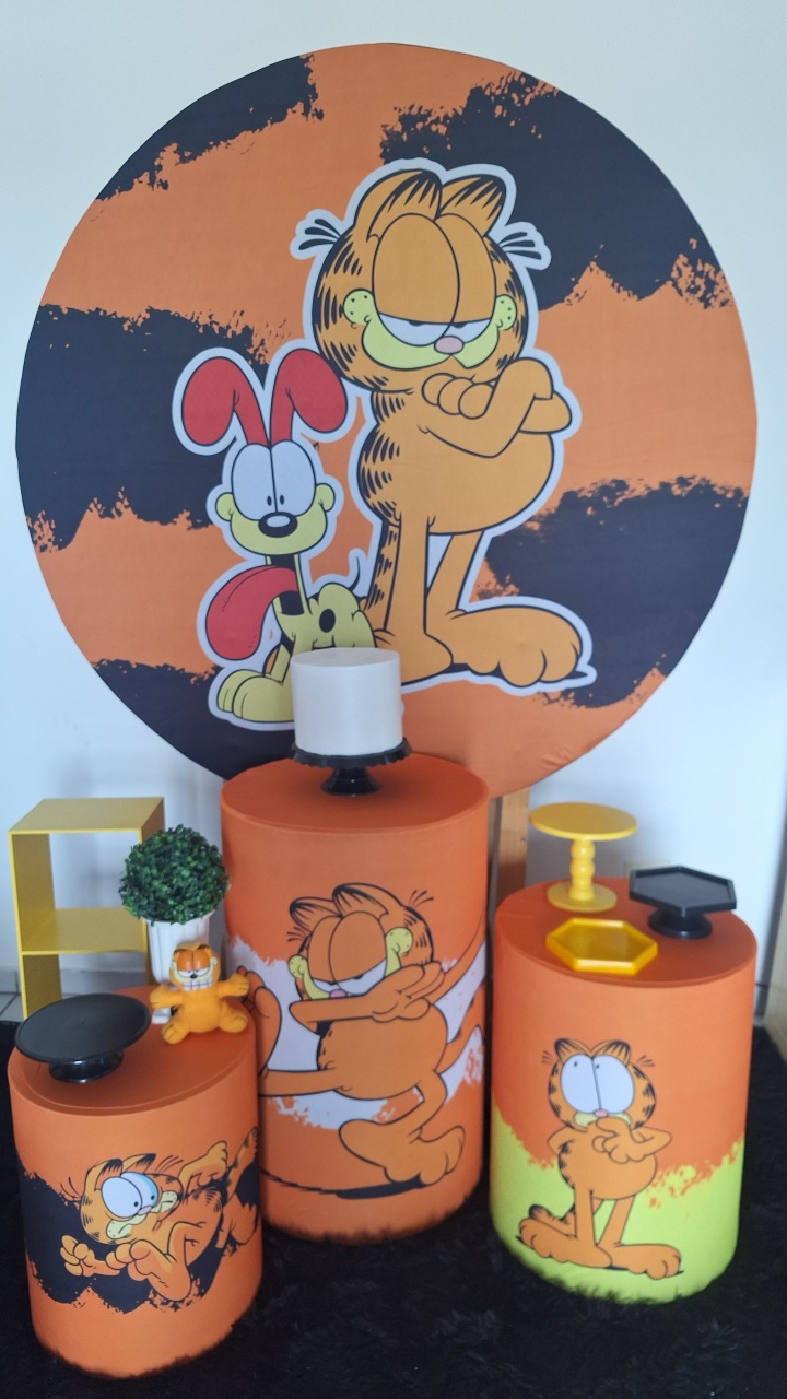Kit 1/2 Garfied - SonikaDecoracaohttps://wa.me/message/Q2BS5PB4ZSIYH1