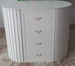 Mesa Cômoda Branca 3/1 - imagem 1