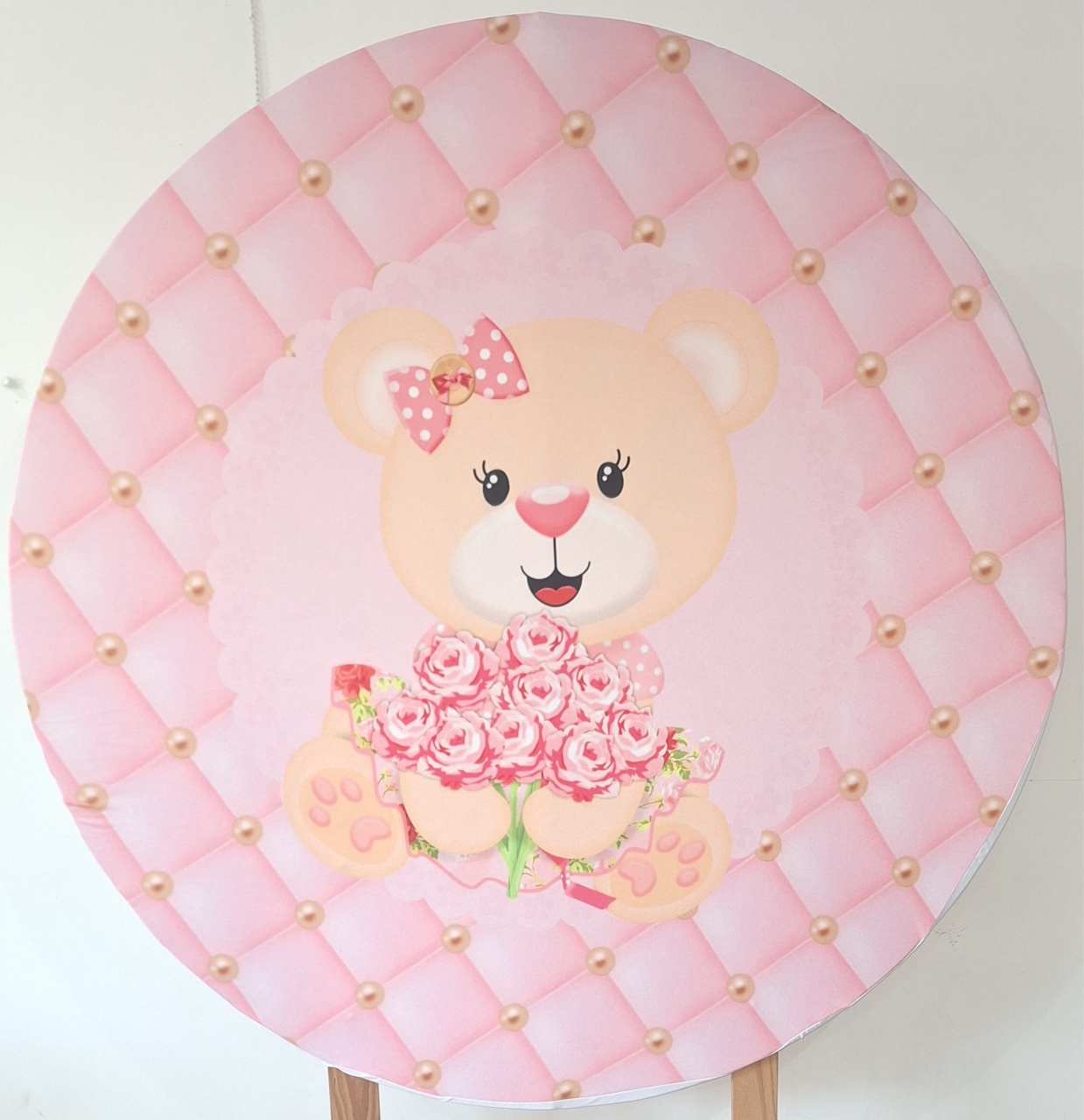 Painel Ursinha Realeza  - SonikaDecoracaohttps://wa.me/message/Q2BS5PB4ZSIYH1