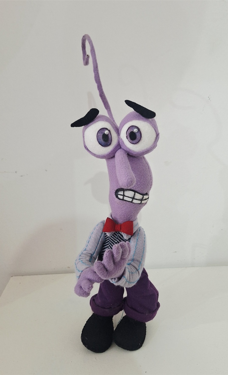 Personagem Divertidamente Medo - SonikaDecoracaohttps://wa.me/message/Q2BS5PB4ZSIYH1