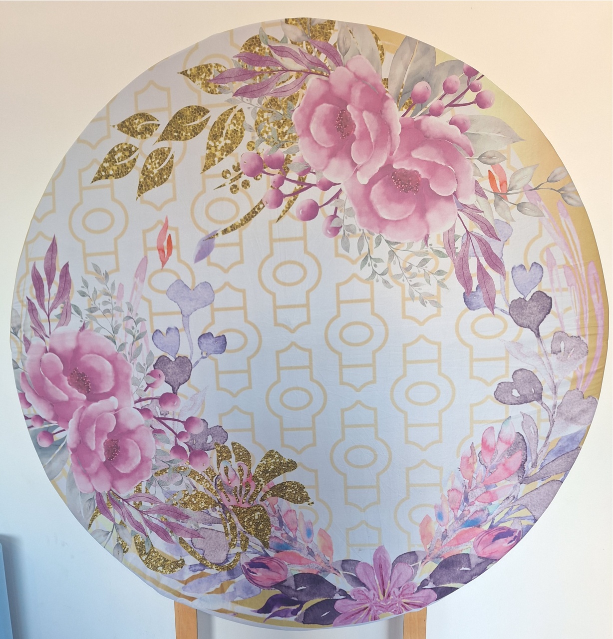 Painel Floral Lilas - SonikaDecoracaohttps://wa.me/message/Q2BS5PB4ZSIYH1