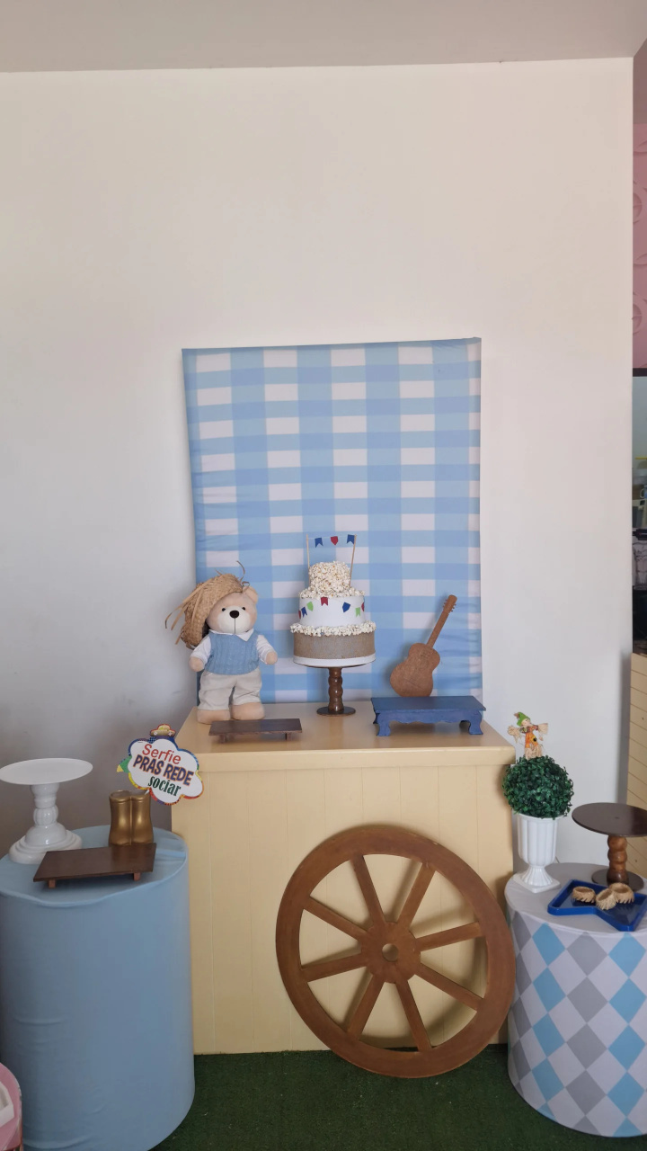 Kit Festa Junina Azul Quad - SonikaDecoracaohttps://wa.me/message/Q2BS5PB4ZSIYH1