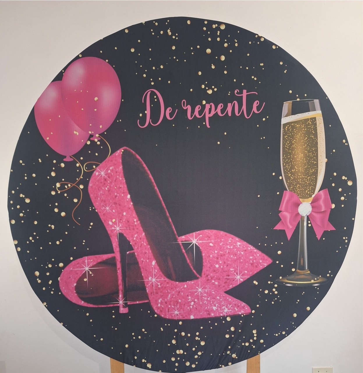 Painel de Repente Salto Rosa - SonikaDecoracaohttps://wa.me/message/Q2BS5PB4ZSIYH1