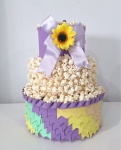 Bolo Fake Pipoca Lilas - imagem 2