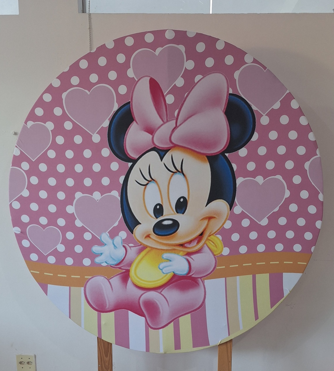 Painel  Minney Beby - SonikaDecoracaohttps://wa.me/message/Q2BS5PB4ZSIYH1