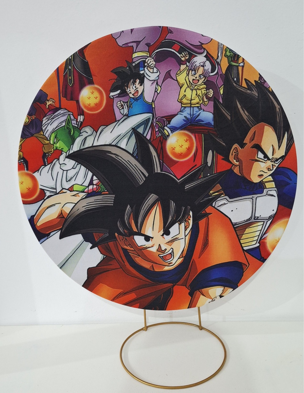 Mini Painel Dragon Boll Z - SonikaDecoracaohttps://wa.me/message/Q2BS5PB4ZSIYH1