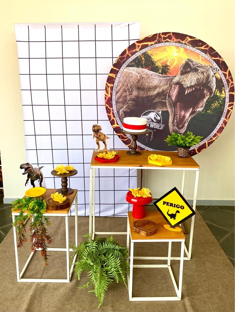 Kit Infantil Mini Party P Dinossauro  - Loja Lepetit Locação