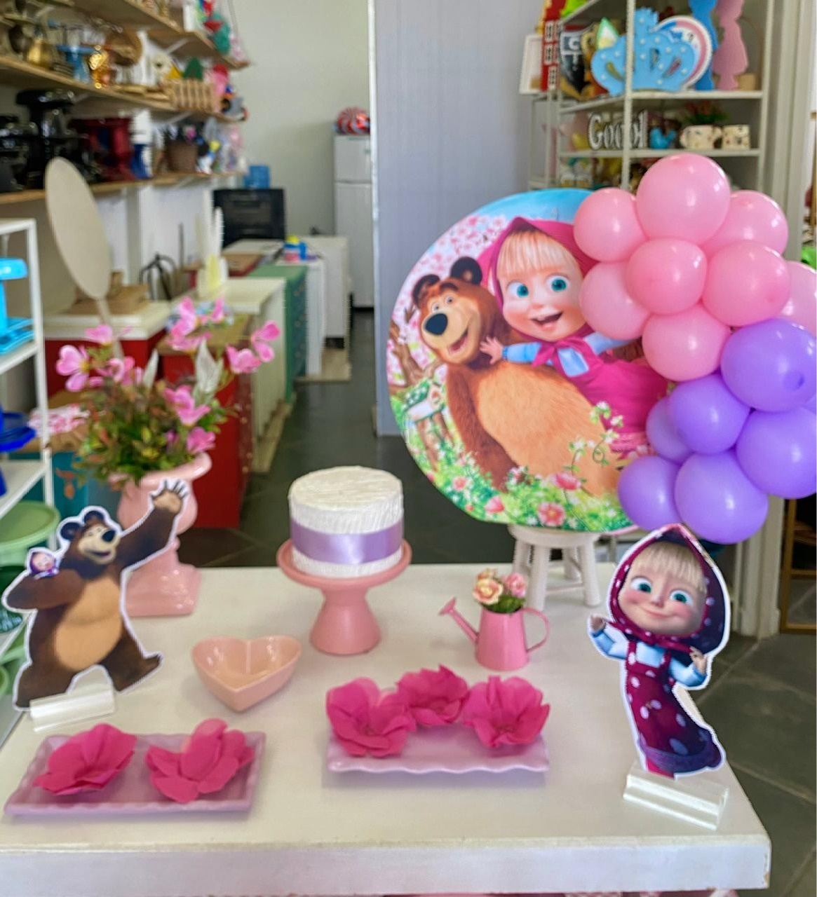 Kit Infantil Festa Na Mesa Marcha E Urso - Loja Lepetit Locação
