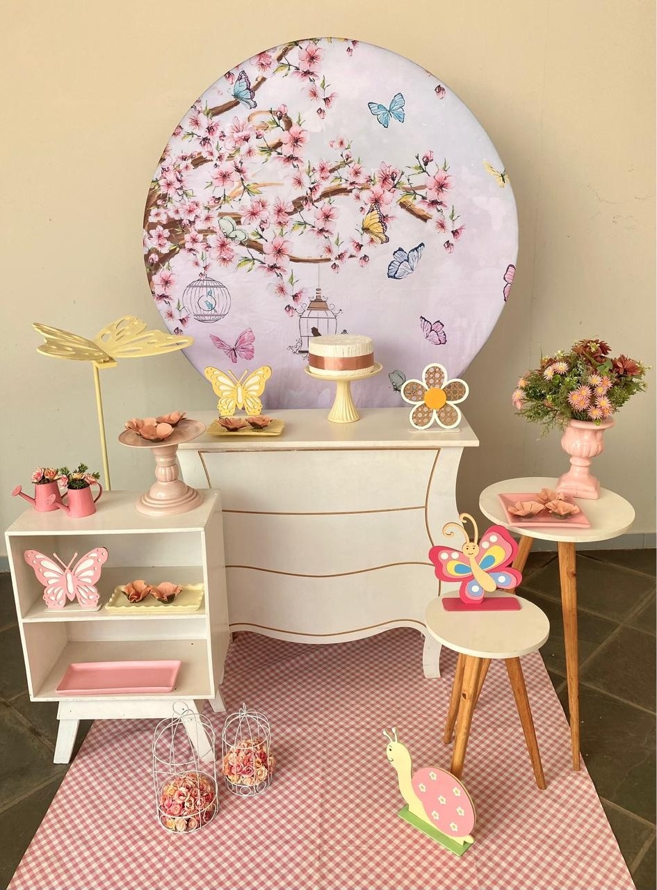Kit Infantil  Mini Party Jardim Ii Mesas  - Loja Lepetit Locação