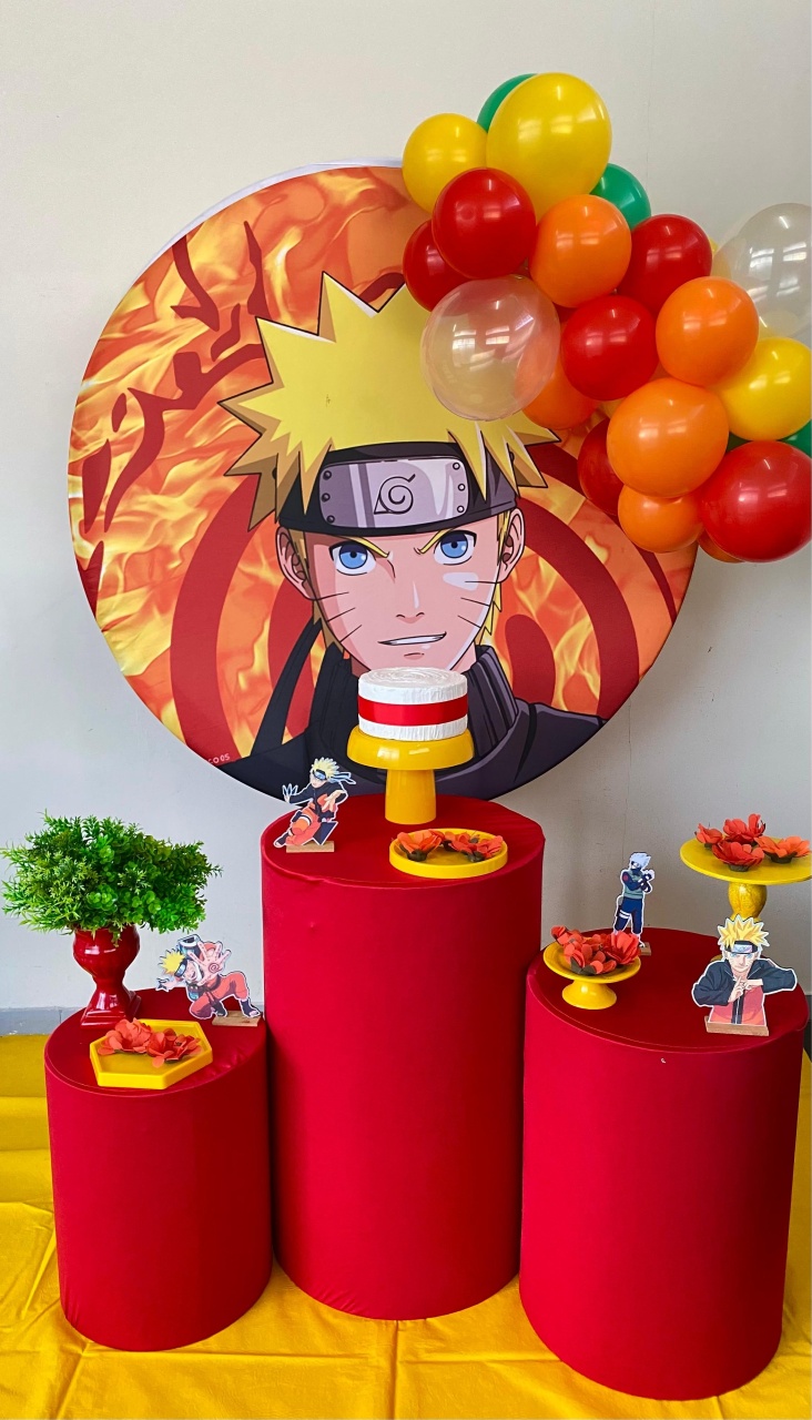 Kit Infantil Mini Cenário Naruto - Loja Lepetit Locação