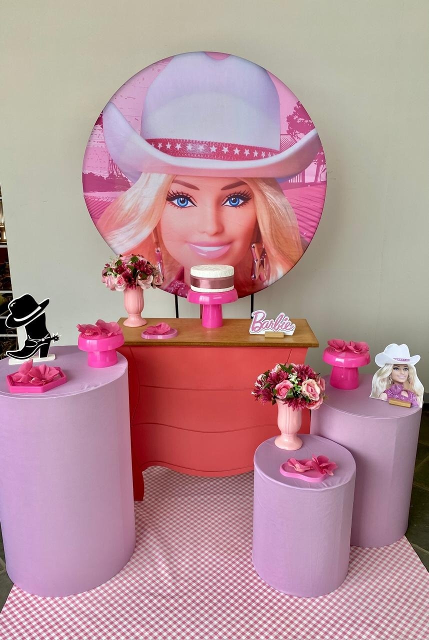 Kit Infantil Mini Party Barbie Country - Loja Lepetit Locação