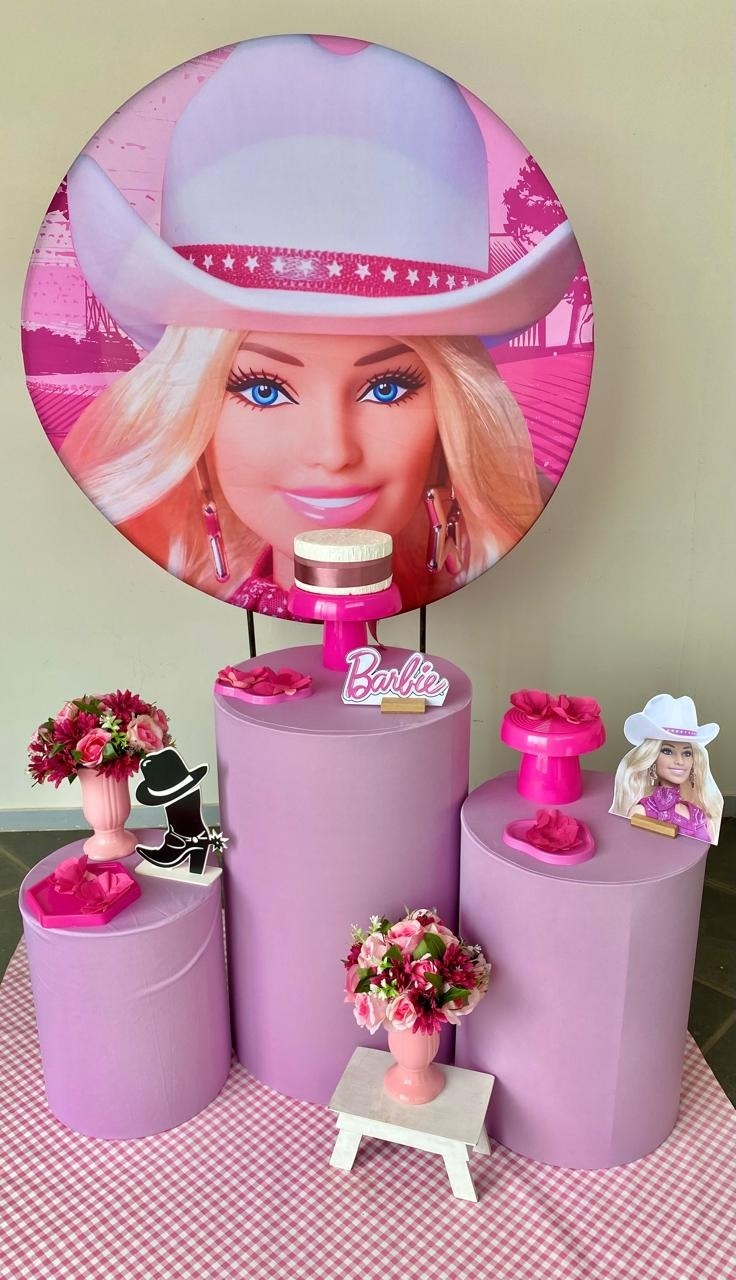 Kit Infantil  Mini Cenário Barbie Country  - Loja Lepetit Locação