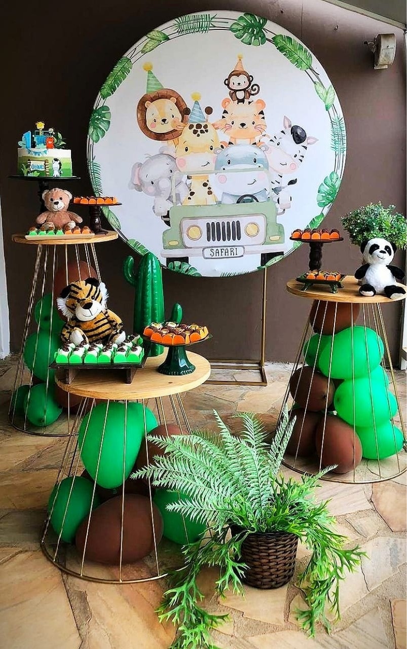 Kit Infantil Encanto Safari 3 - Loja Lepetit Locação