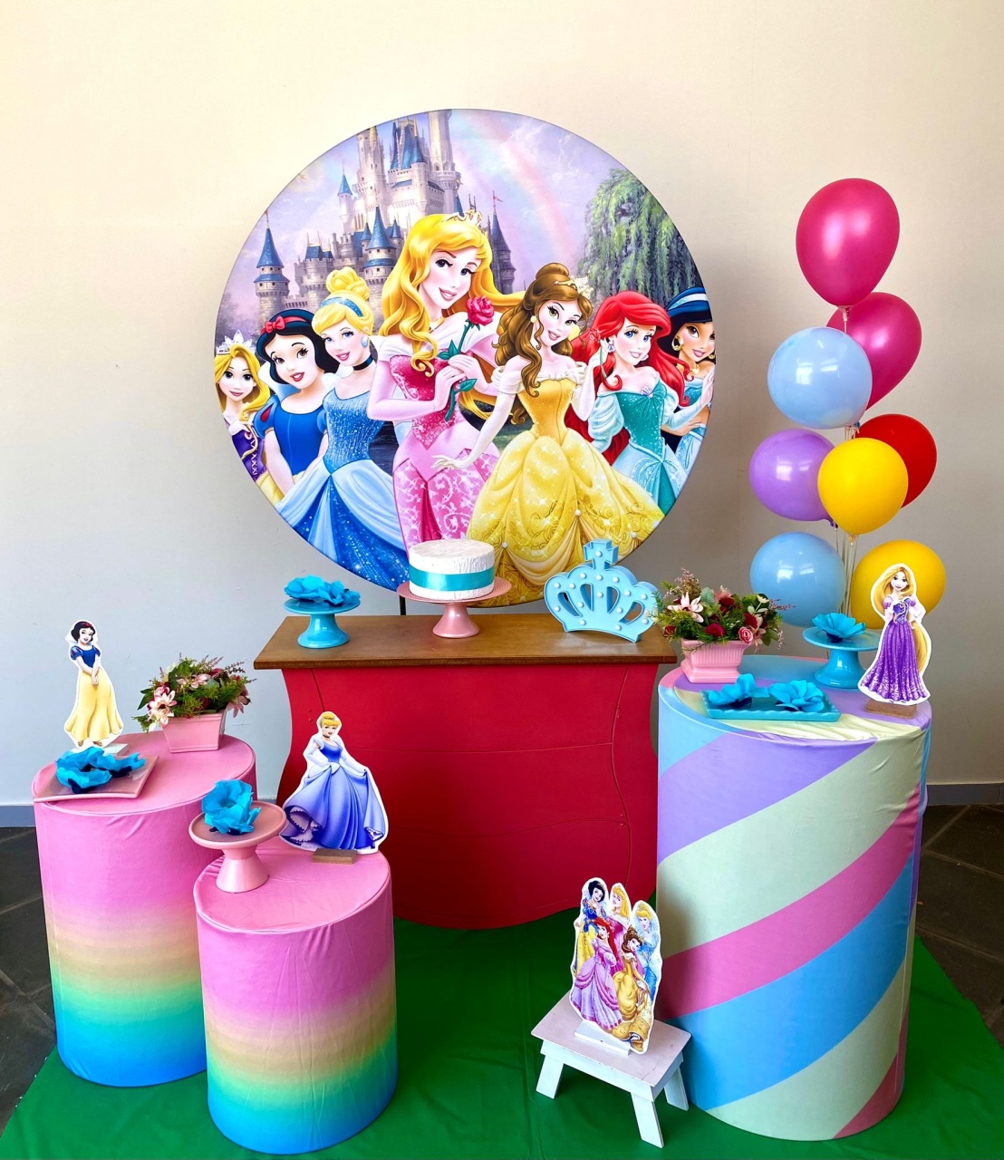 Kit Infantil Mini Party Princesas  - Loja Lepetit Locação