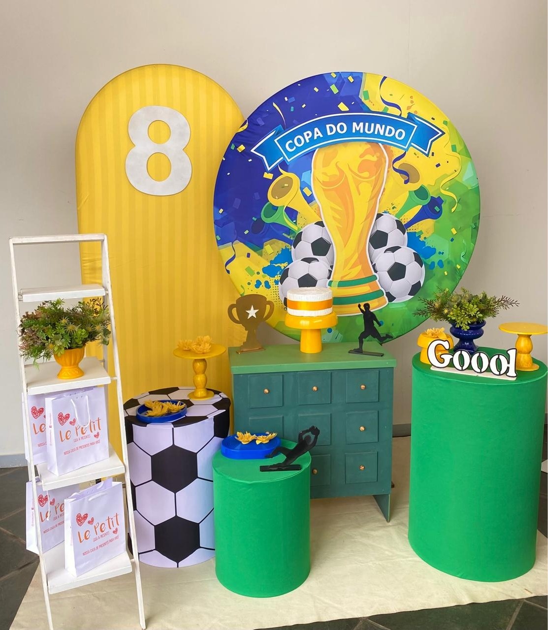 Kit Infantil Party  Copa Do Mundo   - Loja Lepetit Locação