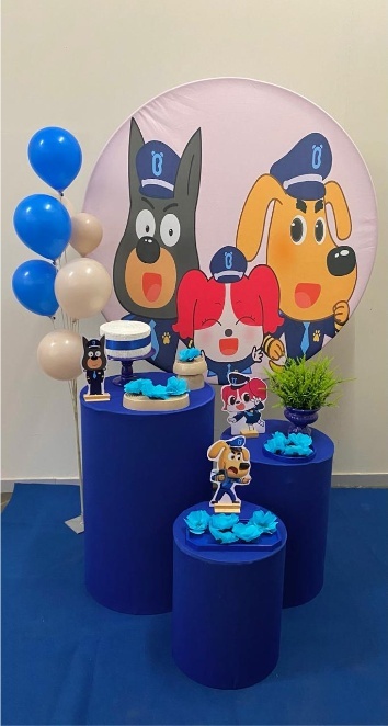 Kit Infantil Celebrar  Detetive Labrador - Loja Lepetit Locação