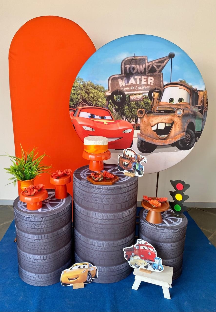 Kit Infantil Miniparty P Carros Ii  - Loja Lepetit Locação