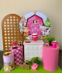 Kit Mini Party P Fazendinha Rosa  - imagem 2