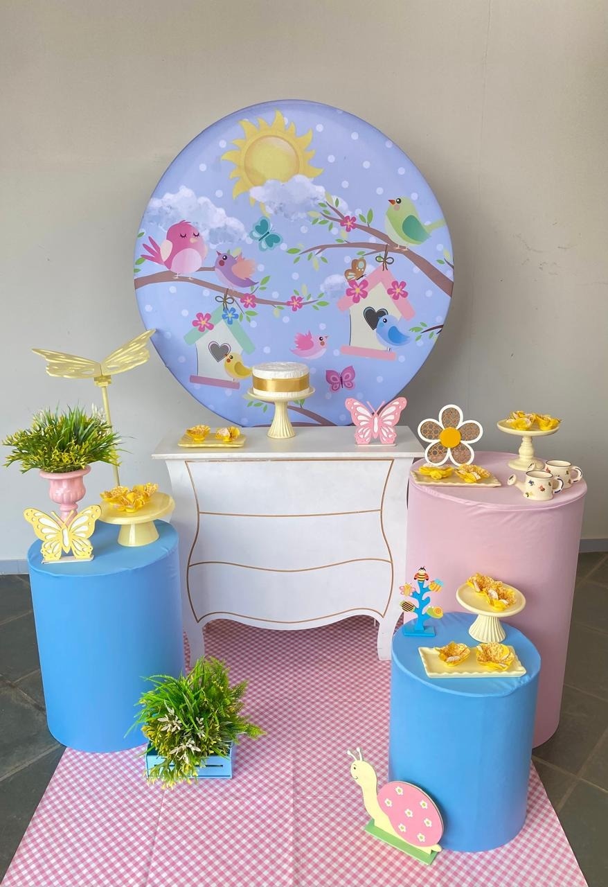 Kit Infantil Mini Party Jardim I   - Loja Lepetit Locação