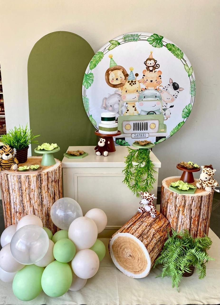 Kit Infantil Party  Safari I  - Loja Lepetit Locação