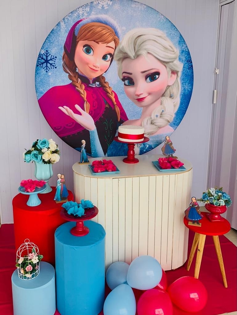 Kit Infantil Mini Party  Frozen  - Loja Lepetit Locação