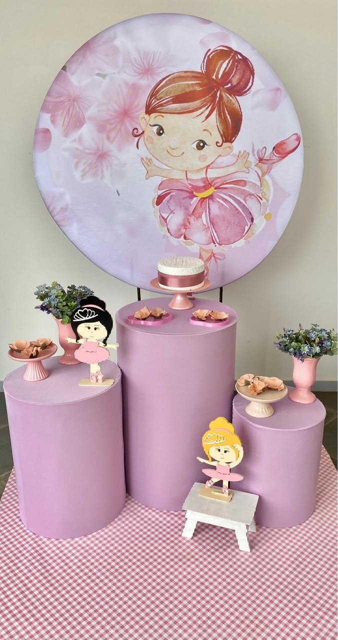 Kit Infantil Mini Cenário Bailarina  - Loja Lepetit Locação