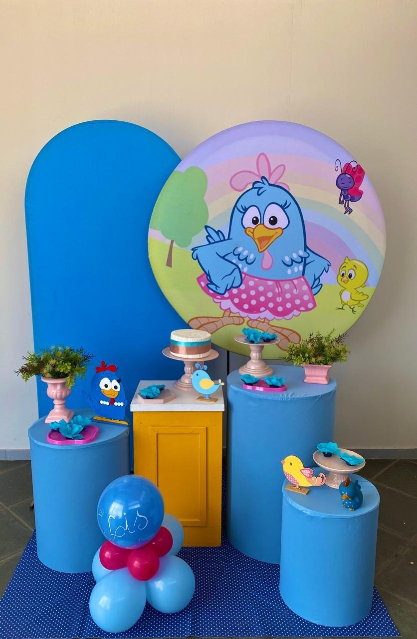 Kit Infantil Mini Party P Galinha Pintadinha - Loja Lepetit Locação
