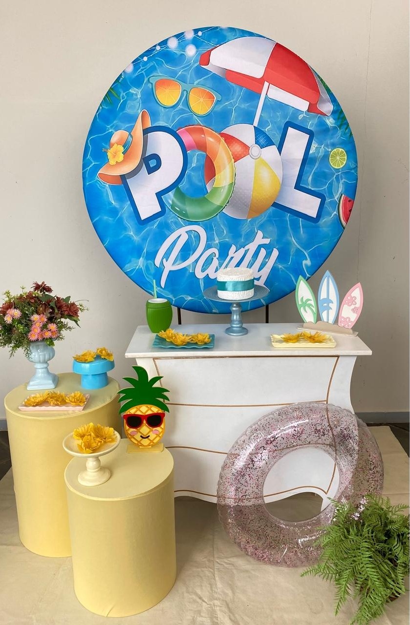 Kit Infantil  Mini Party Pool Party - Loja Lepetit Locação