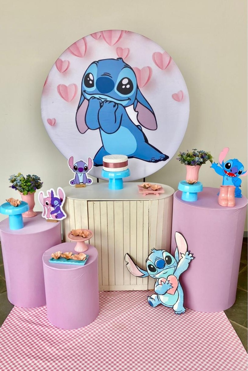 Kit Infantil Mini Party Stich - Loja Lepetit Locação