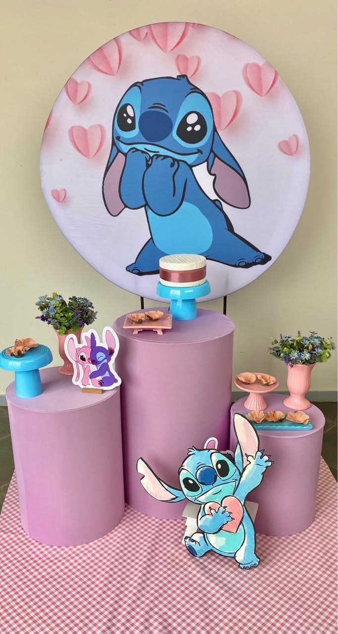 Kit Infantil Mini Cenário Stich - Loja Lepetit Locação