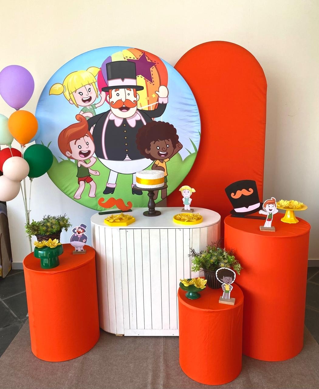 Kit Infantil Mini Party P Mundo Bita  - Loja Lepetit Locação