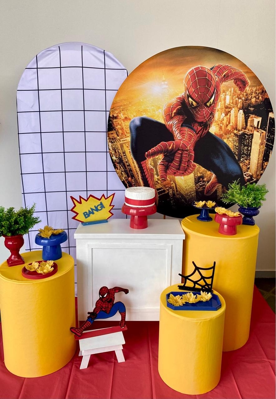 Kit Infantil Mini Party P Homem Aranha  - Loja Lepetit Locação