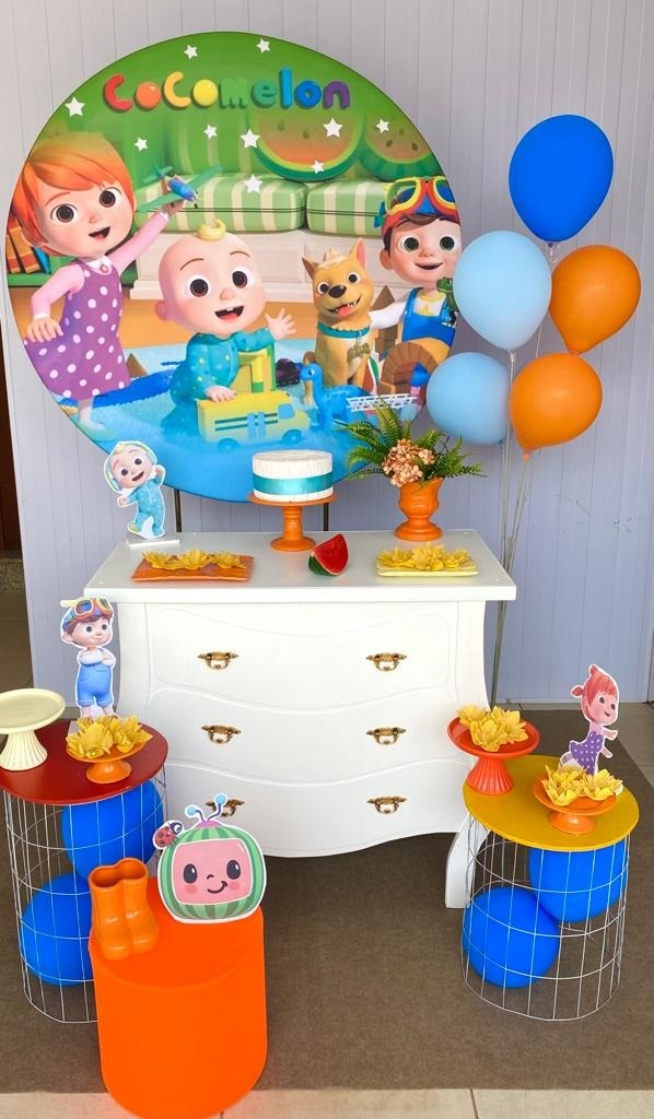Kit Infantil Mini Party Cogumelon  - Loja Lepetit Locação