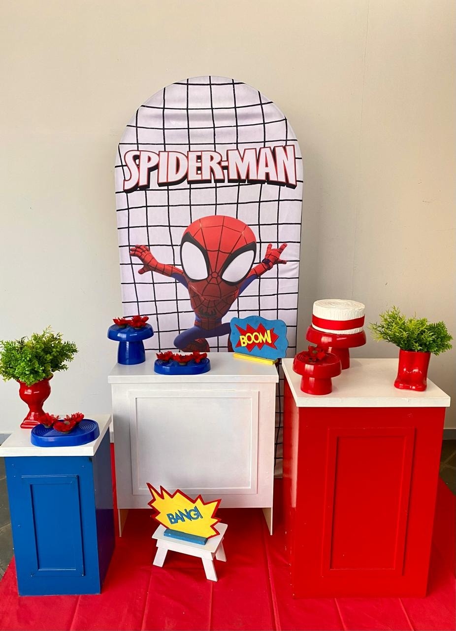 Kit Infantil Mini Party Homem Aranha Ll - Loja Lepetit Locação