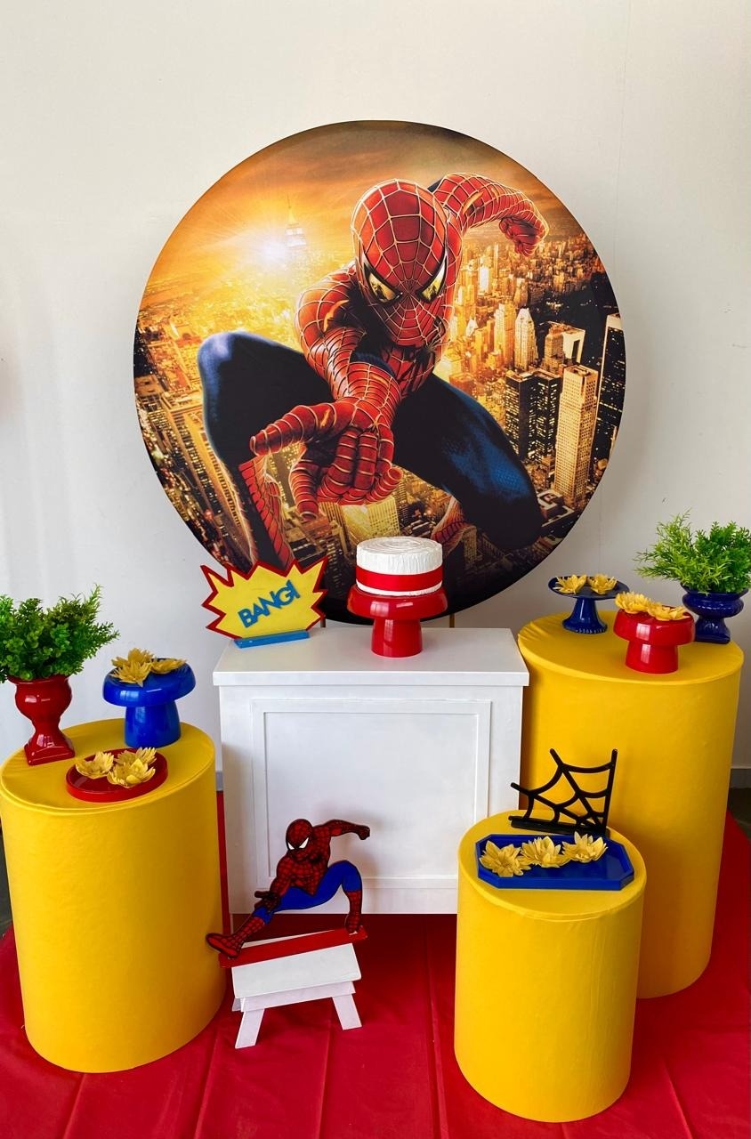 Kit Infantil Mini Party Homem Aranha  - Loja Lepetit Locação