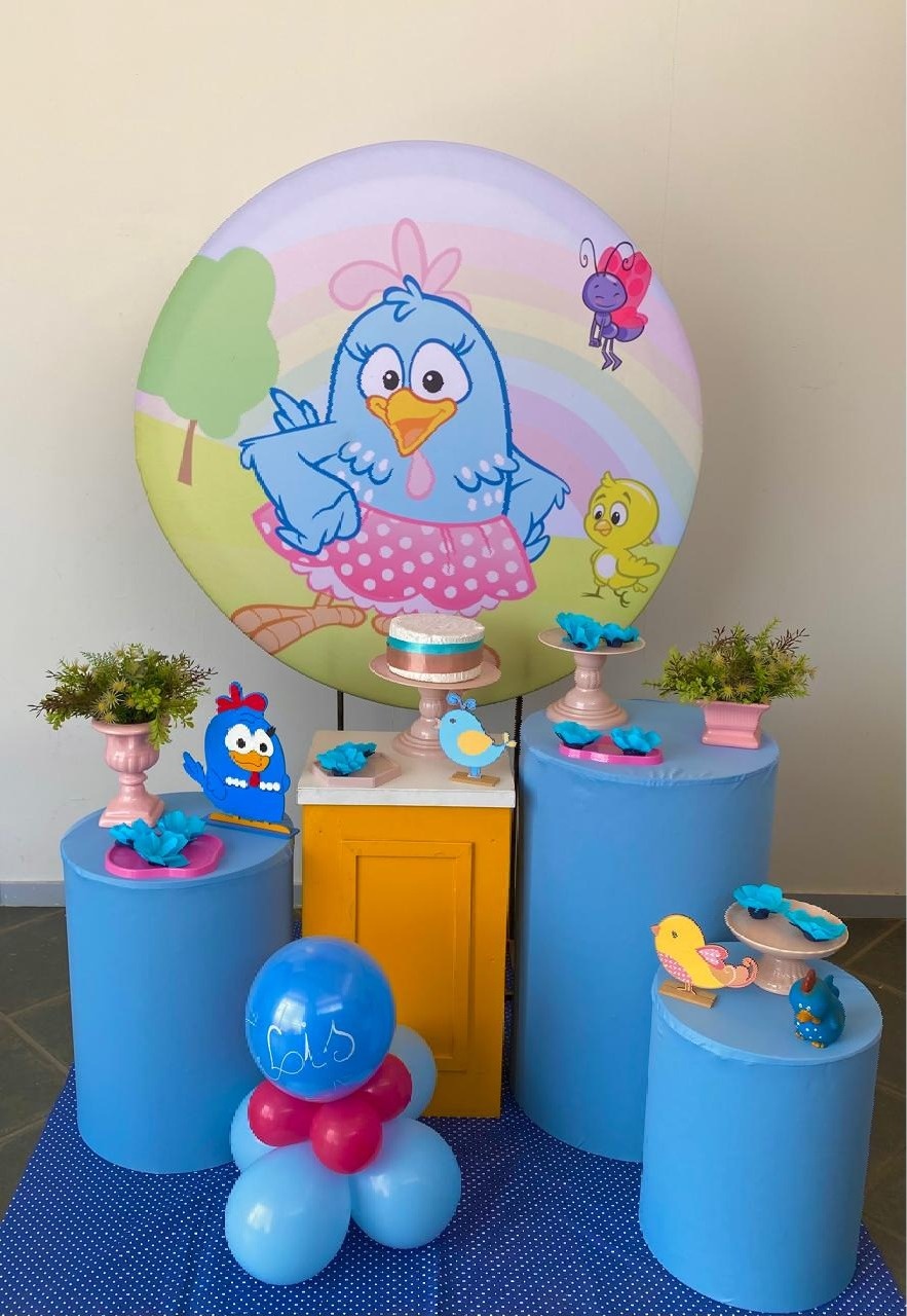 Kit Infantil Mini Party Galinha Pintadinha - Loja Lepetit Locação