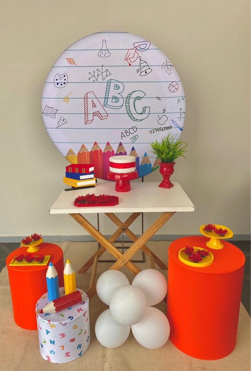 Kit Infantil Mini Party Abc   - Loja Lepetit Locação
