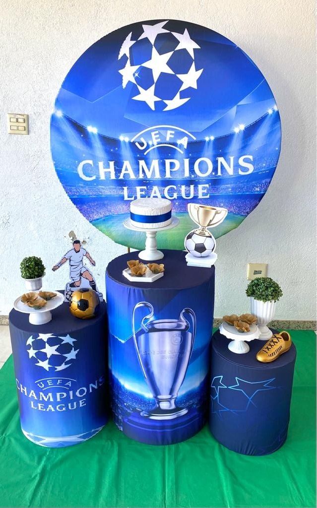 Kit Infantil Mini Cenário Champions League - Loja Lepetit Locação