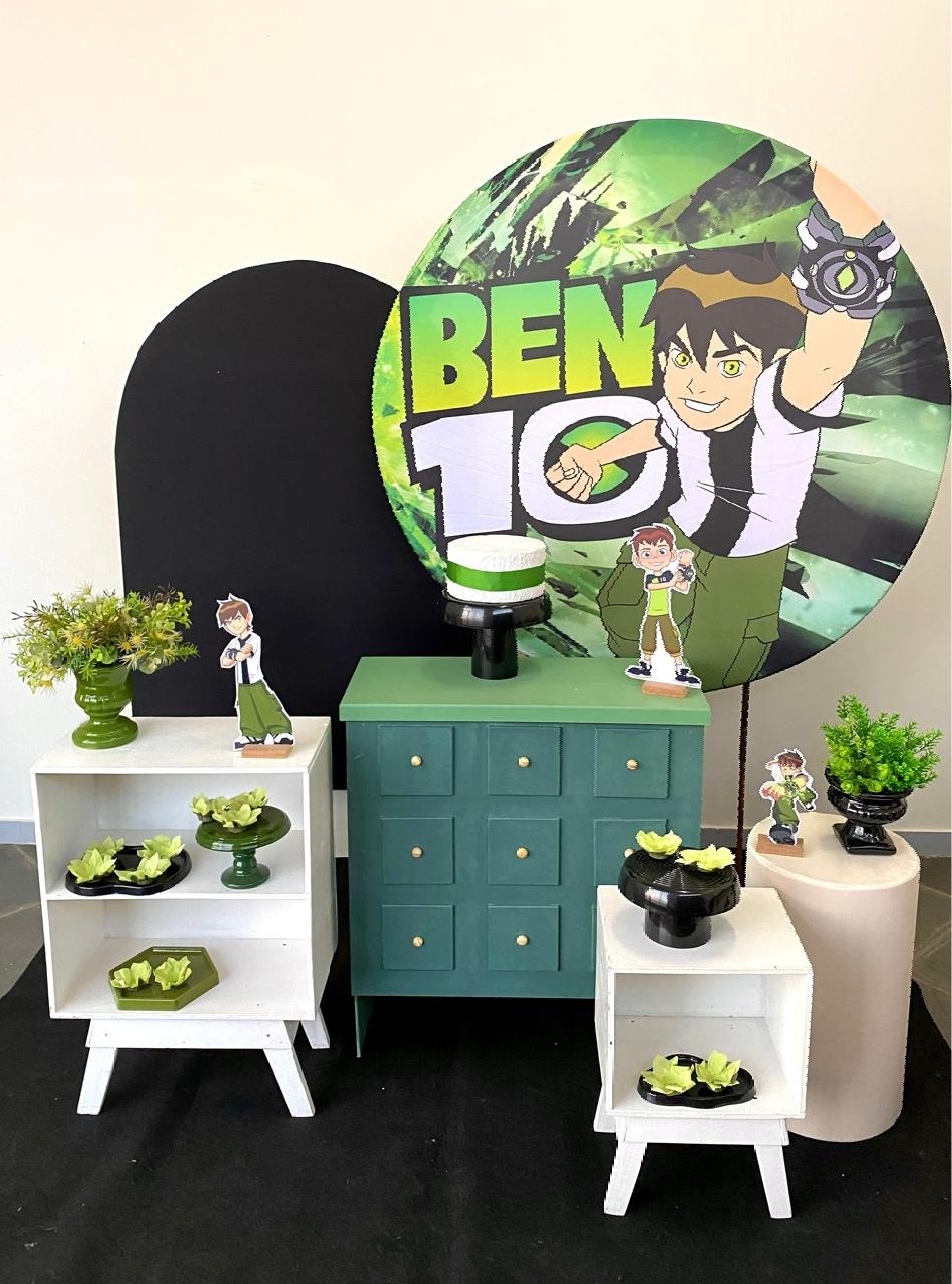 Kit Infantil Mini Party P Ben 10 - Loja Lepetit Locação
