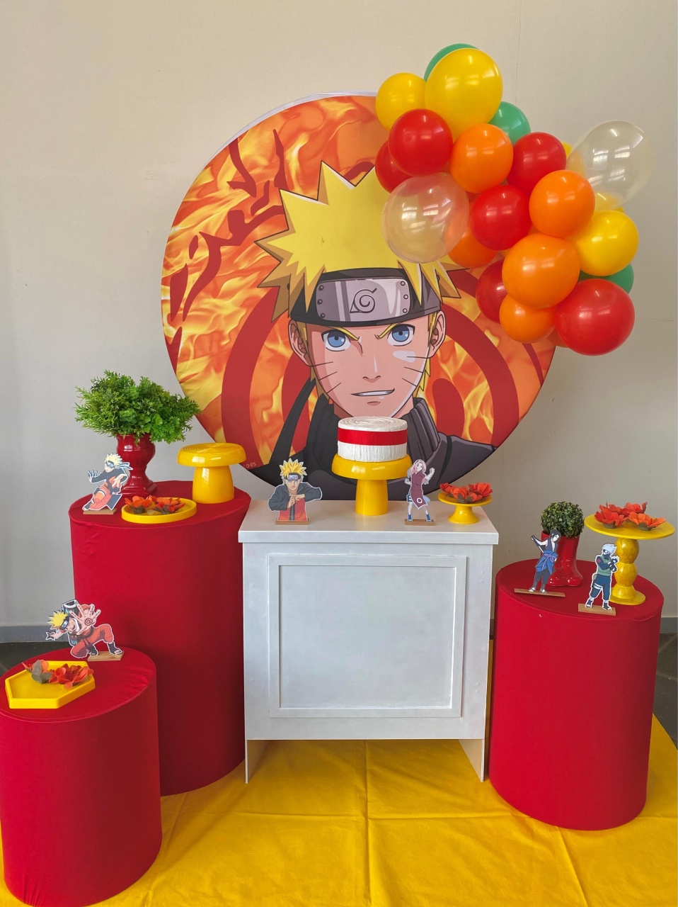 Kit Infantil Mini Party  Naruto  - Loja Lepetit Locação