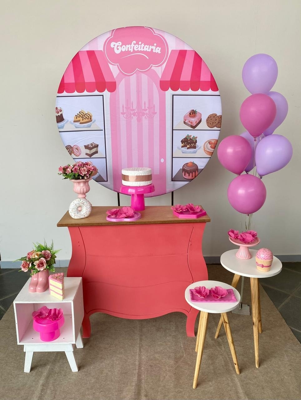 Kit Infantil Mini Party Confeitaria  - Loja Lepetit Locação