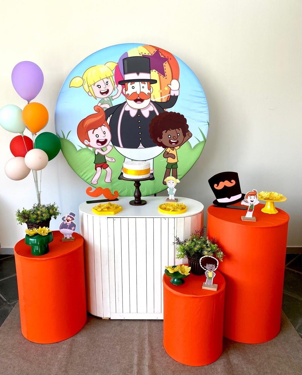 Kit Infantil Mini Party Mundo Bita - Loja Lepetit Locação