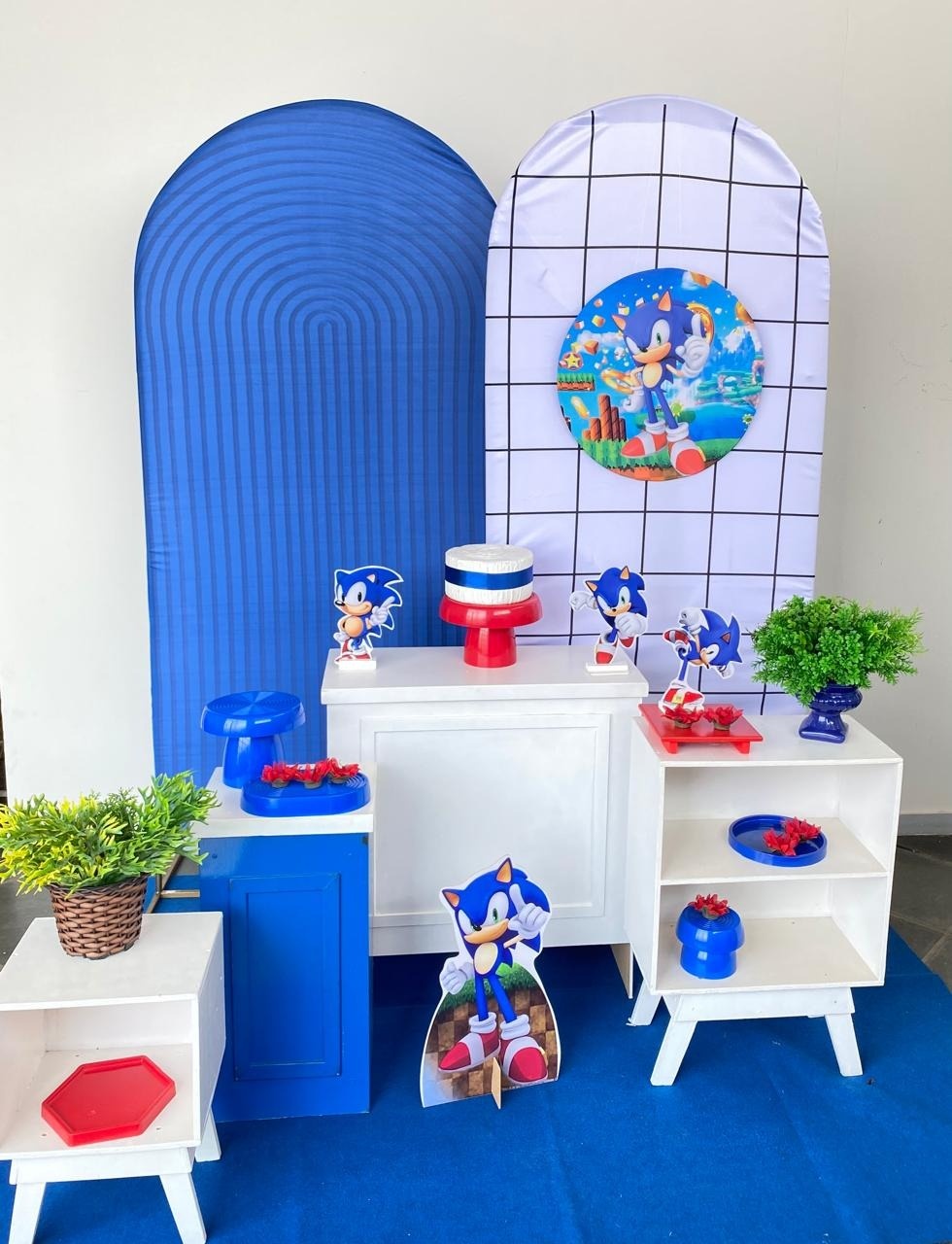 Kit Infantil Premium  Sonic  - Loja Lepetit Locação